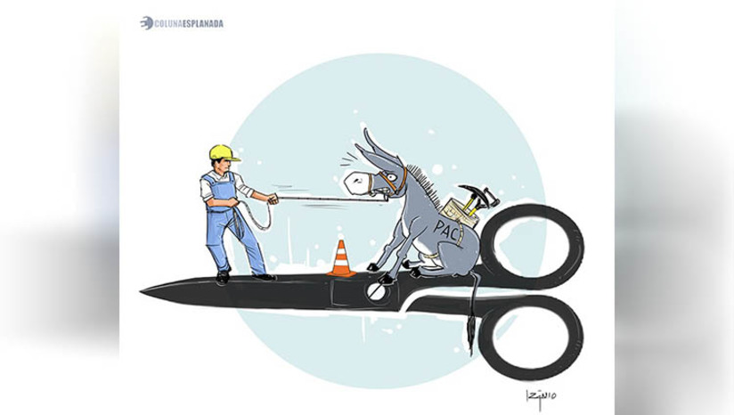Imagem 1 -  [COLUNA ESPLANADA] Muitas obras do Programa de Aceleração do Crescimento (PAC) nem começaram e correm o risco de atrasos. Isso porque a tesourada no orçamento – de R$ 2,9 bi – atingiu as principais pastas que tocam o programa: Cidades e Transportes. Os ministérios são responsáveis pelo projetos de infraestrutura, mobilidade urbana e saneamento básico.