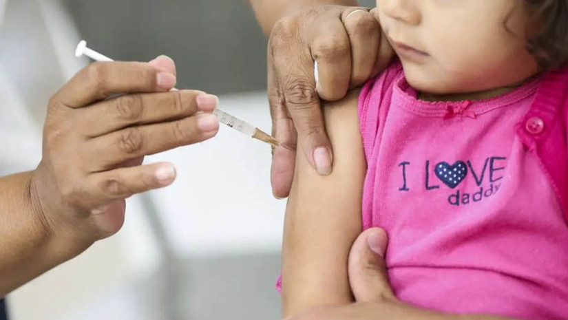 Imagem 1 - Brasil registra aumento nas coberturas vacinais de 13 imunizantes do calendário infantil. Entre os destaques de crescimento estão: as vacinas contra a poliomielite (VIP e VOP), pentavalente, rotavírus, hepatite A, febre amarela, meningocócica C (1ª dose e reforço), pneumocócica 10 (1ª dose e reforço), tríplice viral (1ª e 2ª doses) e reforço da tríplice bacteriana (DTP). O resultado, observado em todo o país, consolida a reversão da queda dos índices vacinais enfrentada pelo Brasil desde 2016. Para a ministra da Saúde, Nísia Trindade, os dados demonstram o sucesso das estratégias coordenadas pela pasta. Imagem 1 - Brasil registra aumento nas coberturas vacinais de 13 imunizantes do calendário infantil. Entre os destaques de crescimento estão: as vacinas contra a poliomielite (VIP e VOP), pentavalente, rotavírus, hepatite A, febre amarela, meningocócica C (1ª dose e reforço), pneumocócica 10 (1ª dose e reforço), tríplice viral (1ª e 2ª doses) e reforço da tríplice bacteriana (DTP). O resultado, observado em todo o país, consolida a reversão da queda dos índices vacinais enfrentada pelo Brasil desde 2016. Para a ministra da Saúde, Nísia Trindade, os dados demonstram o sucesso das estratégias coordenadas pela pasta.
