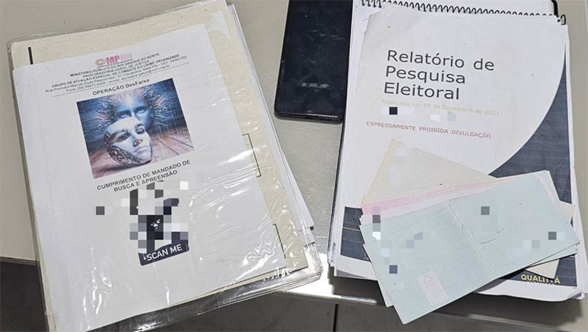 Imagem 1 - MP investiga Central de Fake News com fins políticos no Rio Grande do Norte. A operação “DesFarsa”, deflagrada nesta quinta-feira (23), pelo MPRN, contou com o apoio do Gaeco do MP de Santa Catarina e da Polícia Militar do RN. As investigações revelaram um esquema voltado à contratação dos serviços de postagens em perfis em redes sociais voltadas a beneficiar interesses políticos. As postagens de conteúdos falsos eram feitas em pelo menos seis perfis de redes sociais,uma delas contando atualmente com mais de 20 mil seguidores, que se diziam oferecer conteúdo político sobre cidades do interior do estado. Imagem 1 - MP investiga Central de Fake News com fins políticos no Rio Grande do Norte. A operação “DesFarsa”, deflagrada nesta quinta-feira (23), pelo MPRN, contou com o apoio do Gaeco do MP de Santa Catarina e da Polícia Militar do RN. As investigações revelaram um esquema voltado à contratação dos serviços de postagens em perfis em redes sociais voltadas a beneficiar interesses políticos. As postagens de conteúdos falsos eram feitas em pelo menos seis perfis de redes sociais,uma delas contando atualmente com mais de 20 mil seguidores, que se diziam oferecer conteúdo político sobre cidades do interior do estado.