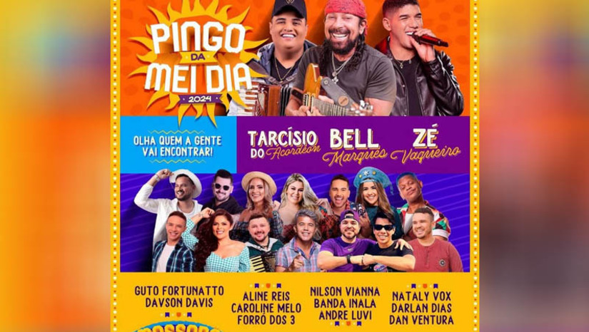 Imagem 1 - Prefeitura anuncia atrações locais do MCJ e divulga novidades para o evento. O lançamento das atrações locais que irão se apresentar no São João de Mossoró aconteceu na noite desta quarta-feira (14), no Hotel Thermas. Esta foi a primeira vez que a prefeitura realizou um evento específico para divulgar os artistas da terra, assim como já acontece com as atrações nacionais. Na oportunidade, o prefeito Allyson Bezerra ainda anunciou novidades que acontecerão durante o MCJ 2024. Imagem 1 - Prefeitura anuncia atrações locais do MCJ e divulga novidades para o evento. O lançamento das atrações locais que irão se apresentar no São João de Mossoró aconteceu na noite desta quarta-feira (14), no Hotel Thermas. Esta foi a primeira vez que a prefeitura realizou um evento específico para divulgar os artistas da terra, assim como já acontece com as atrações nacionais. Na oportunidade, o prefeito Allyson Bezerra ainda anunciou novidades que acontecerão durante o MCJ 2024.
