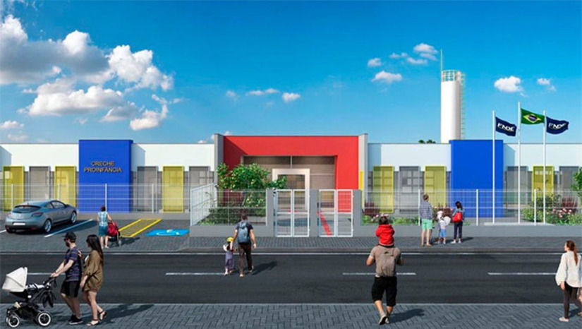 Imagem 1 - O equipamento educacional será erguido no bairro Jardim de Alícia II, garantindo, inicialmente, 280 vagas para as crianças da cidade. “Será uma unidade do tipo ProInfância, com excelente estrutura para acolher ainda melhor as nossas crianças e professores. A construção da creche já está garantida, com recursos assegurados junto ao Ministério da Educação, a partir do trabalho da nossa gestão”, destacou a prefeita Lidiane Marques. Imagem 1 - O equipamento educacional será erguido no bairro Jardim de Alícia II, garantindo, inicialmente, 280 vagas para as crianças da cidade. “Será uma unidade do tipo ProInfância, com excelente estrutura para acolher ainda melhor as nossas crianças e professores. A construção da creche já está garantida, com recursos assegurados junto ao Ministério da Educação, a partir do trabalho da nossa gestão”, destacou a prefeita Lidiane Marques.