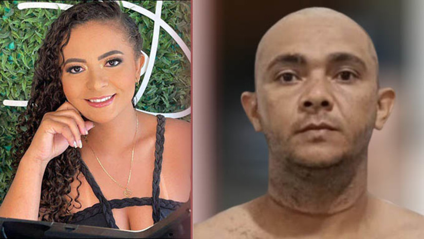 Imagem 1 -  Marido da GCM Paloma se apresenta a delegacia e confessa o feminicídio ocorrido em Patu. A prisão aconteceu nesta terça-feira (16), no município de Caraúbas. De acordo com o delegado Paulo Cesário, responsável pelas investigações do feminicídio, Pedro Alves Gomes se apresentou voluntariamente e tentou justificar o crime, afirmando que o casal já vinha discutindo após o ingresso de Paloma Ferreira Gomes, de 24 anos, na Guarda Municipal do Município. A jovem foi assassinada de forma cruel pelo marido com golpes de faca, no domingo (14), no Sítio Taboleiro. Pedro encontrava-se foragido desde o dia do crime.