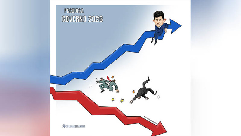 Imagem 1 -  [COLUNA ESPLANADA] A despeito da derrocada da Lava Jato, o senador Sergio Moro (União-PR) vai bem na política. Livrou-se do pedido de cassação do mandato e agora aparece líder nas pesquisas encomendadas pelos partidos para o Governo do Estado, sem Ratinho Jr (PSD) no páreo para 2026. A mais recente, a Paraná Pesquisas, dá 41,3% de intenções para Moro, 17,2% para o prefeito Greca, 11,2% para Cida Borghetti.