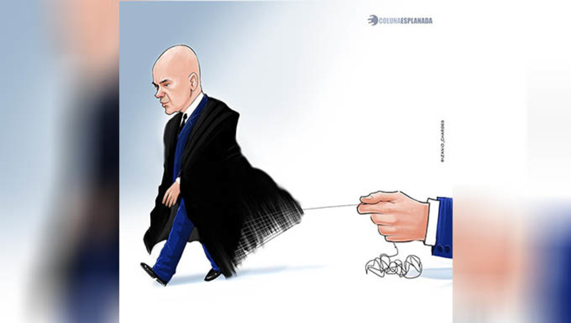 Imagem 1 -  [COLUNA ESPLANADA] Os aliados de Jair Bolsonaro sabem que o pedido de impeachment do ministro Alexandre de Moraes, do STF, não terá resultado, mas apostam que a pressão social pode reduzir e desqualificar o julgamento das chamadas milícias digitais. A Câmara já tem quase 100 assinaturas para protocolar um pedido. A ideia dos bolsonaristas é fazer Xandão “sangrar” com as revelações dos desmandos pela “Folha de S.Paulo”.
