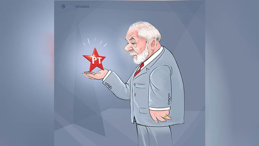 Imagem 1 -  [COLUNA ESPLANADA] O PT caiu na real sobre algo que o presidente Lula da Silva já sabe: foi ele, sua figura histórica, quem se elegeu, não a legenda. Lula ainda é um grande cabo eleitoral Brasil adentro, mas o partido está mais perto de risco de derrotas nas capitais e cidades-pólo. É que o “temerismo” – o efeito dos dois anos de Michel Temer (MDB) na Presidência – e o bolsonarismo ainda estão enraizados em cidades onde os petistas ficaram sem coligação. A eleição de outubro é chance única de o PT reverter o quadro. O partido vai fazer uma reunião com dirigentes nacionais para traçar um panorama. Mas o cenário, hoje, é pessimista: MDB, PSD, PP, União, Republicanos e PL, legendas fortes em Brasília, ainda estão fechados com Jair Bolsonaro em muitas cidades do interior.