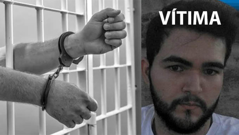 Imagem 1 - O suspeito, Adson Luiz Ferreira Dantas, de 44 anos, se apresentou voluntariamente à delegacia de Patu, nesta quinta-feira (12). Como havia um mandado de prisão expedido contra ele, foi detido. De acordo com o delegado Paulo Cesário, que está à frente das investigações, já está constatado que o crime não se tratou de um latrocínio, que era a hipótese inicial. No entanto, a motivação real ainda não está totalmente esclarecida, visto que o suspeito usou do direito de ficar calado em seu depoimento. O universitário André Felipe Jales Fernandes, de 19 anos, foi assassinado a tiros, dentro de uma academia, em Messias Targino, na terça-feira, 10 de setembro. Imagem 1 - O suspeito, Adson Luiz Ferreira Dantas, de 44 anos, se apresentou voluntariamente à delegacia de Patu, nesta quinta-feira (12). Como havia um mandado de prisão expedido contra ele, foi detido. De acordo com o delegado Paulo Cesário, que está à frente das investigações, já está constatado que o crime não se tratou de um latrocínio, que era a hipótese inicial. No entanto, a motivação real ainda não está totalmente esclarecida, visto que o suspeito usou do direito de ficar calado em seu depoimento. O universitário André Felipe Jales Fernandes, de 19 anos, foi assassinado a tiros, dentro de uma academia, em Messias Targino, na terça-feira, 10 de setembro.