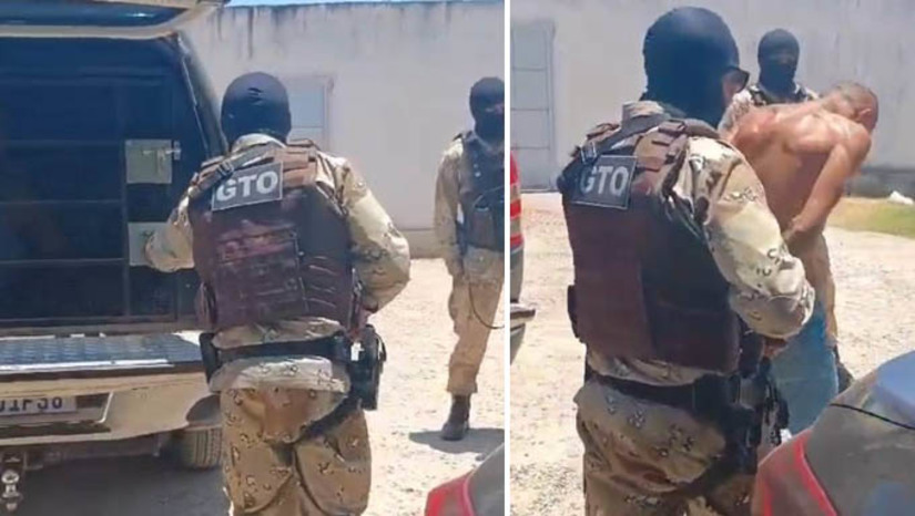 Imagem 1 - Suspeitos de tráfico de drogas e envolvimento com facções são presos em Pau dos Ferros. As prisões em flagrante de suspeitos aconteceram no sábado (21), na comunidade Manoel Deodato, localizada em Pau dos Ferros. A dupla já era conhecida das forças de segurança por envolvimento com facções criminosas e atividades ilícitas. Os dois homens foram abordados durante patrulhamento de rotina. Com eles os policiais encontraram entorpecentes prontos para comercialização. Um blister de munição .40, meio quilo de crack e um quilo e meio de maconha foram apreendidos. Imagem 1 - Suspeitos de tráfico de drogas e envolvimento com facções são presos em Pau dos Ferros. As prisões em flagrante de suspeitos aconteceram no sábado (21), na comunidade Manoel Deodato, localizada em Pau dos Ferros. A dupla já era conhecida das forças de segurança por envolvimento com facções criminosas e atividades ilícitas. Os dois homens foram abordados durante patrulhamento de rotina. Com eles os policiais encontraram entorpecentes prontos para comercialização. Um blister de munição .40, meio quilo de crack e um quilo e meio de maconha foram apreendidos.