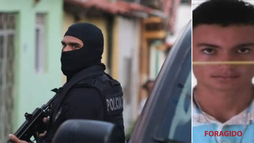 Imagem 1 -  PCRN prende penúltimo foragido da “Queda do Império"; um suspeito ainda é procurado. Jonathan Praxedes Linhares, de 28 anos, foi preso nesta segunda-feira (18). Ele vinha sendo procurado pela suspeita da prática do crime de tráfico de drogas. A prisão foi realizada no município de Patu e fez parte de mais um desdobramento da "Operação Queda do Império", deflagrada para combater a comercialização de entorpecentes na região do Alto Oeste Potiguar. A polícia civil ainda segue à procura de José Fernandes Cavalcante Filho [FOTO], de 28 anos.