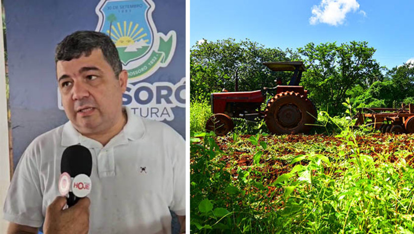 Imagem 1 -  Ao fazer balanço de 2024, secretário destaca assistência técnica fornecida ao homem do campo. Em entrevista ao Mossoró Hoje, Faviano Moreira, titular da secretaria de Agricultura e Desenvolvimento Rural, fez um balanço das ações que o município de Mossoró desenvolveu junto ao homem do campo no ano de 2024. Entre os destaques, elencou o apoio e a assistência técnica que foi possível fornecer aos produtores, por meio do Programa Mossoró Rural, além da recuperação de estradas, que melhoraram o deslocamento da população do campo, e a execução de adutoras, que serão entregues em 2025. 