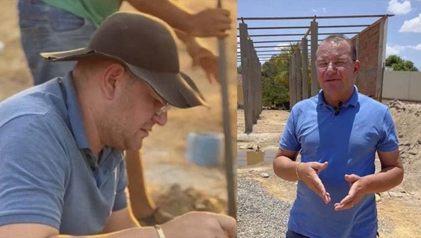 Imagem 1 - Prefeito Raimundo Pezão lembra que quando assumiu, em 2021, a infraestrutura pública estava em ruínas, sendo necessário começar a reestruturação completa do município pelo Centro Administrativo, calçar e asfaltar ruas, reconstruir praças, aparelhos de esportes e principalmente escolas e unidades de saúde. Vê como conquista extraordinária a construção do IF em Umarizal e agradece a Deus pela confiança no povo para continuar fazendo obras, como a reforma e ampliação do Açougue, do Parque de Exposição e a construção da Feira Livre, iniciada esta semana num investimento de quase R$ 1 milhão. Imagem 1 - Prefeito Raimundo Pezão lembra que quando assumiu, em 2021, a infraestrutura pública estava em ruínas, sendo necessário começar a reestruturação completa do município pelo Centro Administrativo, calçar e asfaltar ruas, reconstruir praças, aparelhos de esportes e principalmente escolas e unidades de saúde. Vê como conquista extraordinária a construção do IF em Umarizal e agradece a Deus pela confiança no povo para continuar fazendo obras, como a reforma e ampliação do Açougue, do Parque de Exposição e a construção da Feira Livre, iniciada esta semana num investimento de quase R$ 1 milhão.