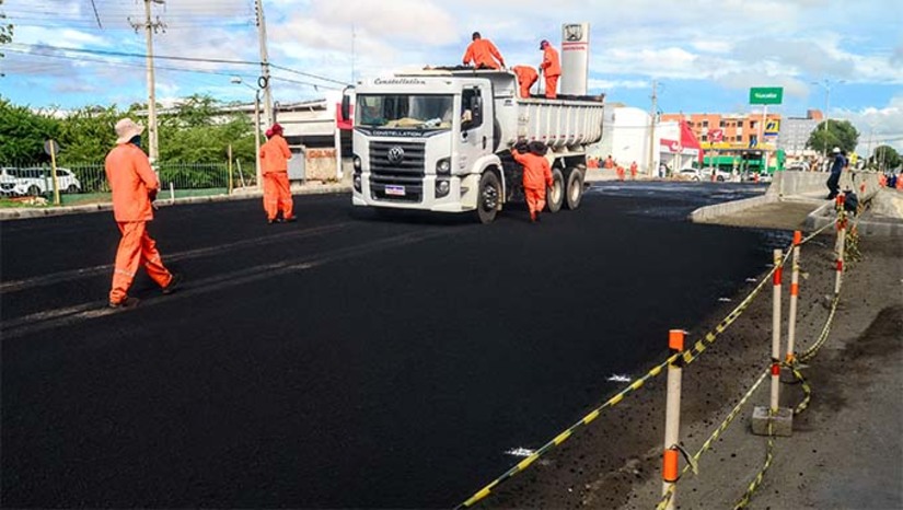Imagem 1 - A obra de duplicação das pontes na Avenida Presidente Dutras conta com um investimento total de R$ 11,9 milhões, por meio do programa “Mossoró Realiza”. Após a conclusão da primeira fase da duplicação das pontes, o prefeito reforçou que as equipes seguirão em ritmo acelerado para a entrega da segunda fase da obra. Imagem 1 - A obra de duplicação das pontes na Avenida Presidente Dutras conta com um investimento total de R$ 11,9 milhões, por meio do programa “Mossoró Realiza”. Após a conclusão da primeira fase da duplicação das pontes, o prefeito reforçou que as equipes seguirão em ritmo acelerado para a entrega da segunda fase da obra.