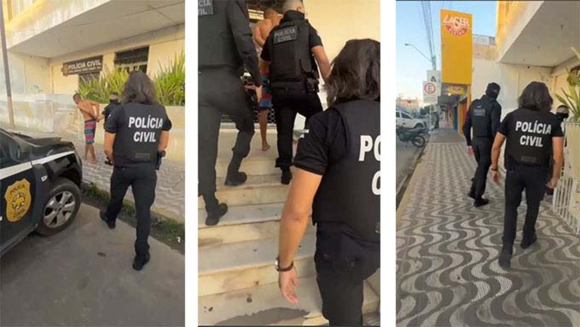 Imagem 1 -  Vinicius Filgueira, segundo a Polícia Civil, teria roubado uma residência no Conjunto Wilson Rosado e a facção que “controla” a região mandou “discipliná-lo” com uma surra. Porém, algum tempo depois, a facção decidiu que a surra era pouco e determinou que Vinícius fosse executado. A ordem da facção foi executada, segundo a Polícia Civil, por João Victor, foi preso nesta terça-feira, 28, e Zoinho, que está sendo procurado pela polícia. 