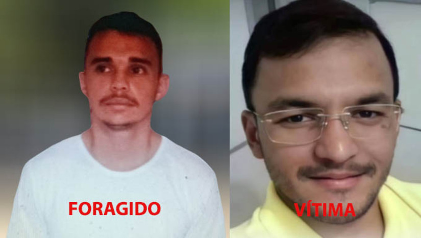 Imagem 1 - Casal é preso suspeito de homicídio ocorrido em Francisco Dantas; terceiro envolvido está foragido. Os dois suspeitos, um homem de 30 anos e uma mulher de 22 anos, foram presos nesta quinta-feira (6), em Frutuoso Gomes. Eles são suspeitos de envolvimento no homicídio de Thalisson Taigo de Lima, encontrado morto no dia 7 de fevereiro de 2025, na zona rural de Francisco Dantas. A vítima teria sido morta por integrantes de uma facção criminosa, por acreditarem que ela era informante da polícia. A polícia civil segue à procura de Carlos Eduardo Silva, conhecido como Dudu, que também teria participado do crime e encontra-se foragido. Quem souber qualquer informação que possa ajudar a localizá-lo pode entrar em contato com a PC por meio do (84) 98658-2566 ou pelo 181, com garantia de anonimato. Imagem 1 - Casal é preso suspeito de homicídio ocorrido em Francisco Dantas; terceiro envolvido está foragido. Os dois suspeitos, um homem de 30 anos e uma mulher de 22 anos, foram presos nesta quinta-feira (6), em Frutuoso Gomes. Eles são suspeitos de envolvimento no homicídio de Thalisson Taigo de Lima, encontrado morto no dia 7 de fevereiro de 2025, na zona rural de Francisco Dantas. A vítima teria sido morta por integrantes de uma facção criminosa, por acreditarem que ela era informante da polícia. A polícia civil segue à procura de Carlos Eduardo Silva, conhecido como Dudu, que também teria participado do crime e encontra-se foragido. Quem souber qualquer informação que possa ajudar a localizá-lo pode entrar em contato com a PC por meio do (84) 98658-2566 ou pelo 181, com garantia de anonimato.