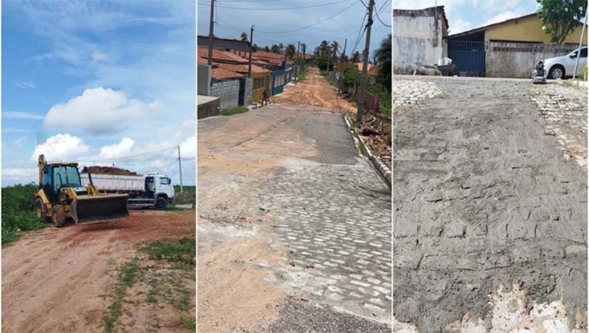 Imagem 1 - A prefeitura de Tibau montou uma força tarefa junto a secretaria de Obras para amenizar os impactos provocados pelo temporal, com máquinas e equipes nas ruas, que fizeram o trabalho durante toda semana, realizando os reparos necessários. O secretário de Obras e Serviços Públicos, Odecio Costa, destacou o empenho e agilidade dos servidores municipais. "Após o temporal desta semana, nossas equipes trabalharam incansavelmente para realizar os reparos e as intervenções necessárias. Nesta quinta-feira, concluímos a manutenção do pavimento das ruas mais danificadas e ainda estamos monitorando outros trechos, para que todos os pontos sejam atendidos”, destacou. Imagem 1 - A prefeitura de Tibau montou uma força tarefa junto a secretaria de Obras para amenizar os impactos provocados pelo temporal, com máquinas e equipes nas ruas, que fizeram o trabalho durante toda semana, realizando os reparos necessários. O secretário de Obras e Serviços Públicos, Odecio Costa, destacou o empenho e agilidade dos servidores municipais. "Após o temporal desta semana, nossas equipes trabalharam incansavelmente para realizar os reparos e as intervenções necessárias. Nesta quinta-feira, concluímos a manutenção do pavimento das ruas mais danificadas e ainda estamos monitorando outros trechos, para que todos os pontos sejam atendidos”, destacou.
