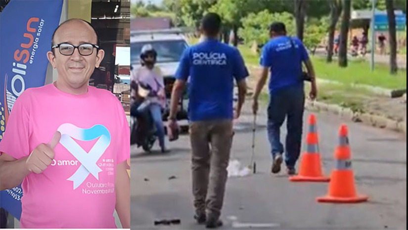 Imagem 1 - Netão foi atropelado e morto por Lucas Vinícius quando pilotava sua moto pela Av Abel Coelho, em frente ao Porrêta Burger, no Abolição III, no dia 22 de março de 2025, em Mossoró-RN. Lucas foi preso em flagrante por homicídio culposo, pagou fiança de R$ 1.500 e aguarda a tramitação do processo em liberdade. O caso está sendo investigado pelo delegado José Vieira, que, por sua vez, aguarda as perícias técnicas realizadas pelo ITEP no local para relatar o inquérito a Justiça indiciando Lucas Vinícius por homicídio culposo ou doloso. Imagem 1 - Netão foi atropelado e morto por Lucas Vinícius quando pilotava sua moto pela Av Abel Coelho, em frente ao Porrêta Burger, no Abolição III, no dia 22 de março de 2025, em Mossoró-RN. Lucas foi preso em flagrante por homicídio culposo, pagou fiança de R$ 1.500 e aguarda a tramitação do processo em liberdade. O caso está sendo investigado pelo delegado José Vieira, que, por sua vez, aguarda as perícias técnicas realizadas pelo ITEP no local para relatar o inquérito a Justiça indiciando Lucas Vinícius por homicídio culposo ou doloso.