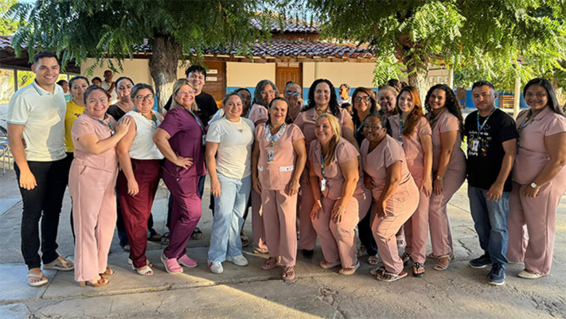 Imagem 1 - Atualmente, o Centro Educacional de Apoio Multidisciplinar (CEAM) atende mais de 300 crianças, oferecendo um atendimento ampliado que também contempla a zona rural de Grossos. O centro conta com uma equipe multidisciplinar composta por psicóloga, psiquiatra, terapeuta ocupacional, educador físico, pedagogo, psicopedagogo, entre outros profissionais. O trabalho conjunto visa promover o desenvolvimento integral das crianças, por meio de ações que envolvem saúde, educação e bem-estar. Imagem 1 - Atualmente, o Centro Educacional de Apoio Multidisciplinar (CEAM) atende mais de 300 crianças, oferecendo um atendimento ampliado que também contempla a zona rural de Grossos. O centro conta com uma equipe multidisciplinar composta por psicóloga, psiquiatra, terapeuta ocupacional, educador físico, pedagogo, psicopedagogo, entre outros profissionais. O trabalho conjunto visa promover o desenvolvimento integral das crianças, por meio de ações que envolvem saúde, educação e bem-estar.