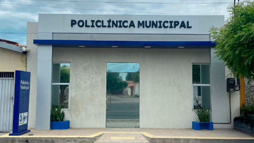 Imagem 1 - Para celebrar essa importante conquista, neste sábado (23), serão realizados atendimentos especiais a partir das 8h, com o Dr. Diego Barreto (Pediatra) e a Dra. Isanne Cavalcante (Ginecologista). A programação reforça o compromisso da gestão em manter o atendimento humanizado e especializado para quem mais precisa. A Policlínica Municipal de Grossos segue como símbolo de cuidado, dedicação e compromisso com a população, reafirmando o propósito de continuar avançando na saúde pública do município. Imagem 1 - Para celebrar essa importante conquista, neste sábado (23), serão realizados atendimentos especiais a partir das 8h, com o Dr. Diego Barreto (Pediatra) e a Dra. Isanne Cavalcante (Ginecologista). A programação reforça o compromisso da gestão em manter o atendimento humanizado e especializado para quem mais precisa. A Policlínica Municipal de Grossos segue como símbolo de cuidado, dedicação e compromisso com a população, reafirmando o propósito de continuar avançando na saúde pública do município.