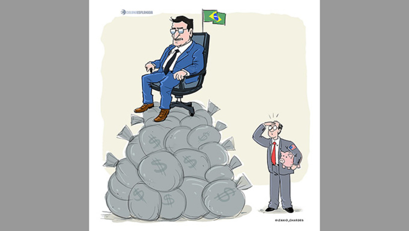 Imagem 1 -  O Índice de Disparidade Salarial (que compara as rendas das autoridades e da população) nessas cidades é mais alto do que em NY (IDS de 2,9). Em Rio Branco (AC), o índice chega a 12,6 – ou seja, os vereadores recebem 12 vezes mais que a renda média do cidadão. O mesmo acontece em São Paulo (IDS 5,5) e Curitiba (IDS 5,8).