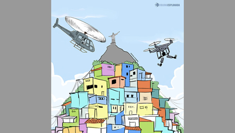   A deputada Talíria Petrone (PSOL-RJ) propôs PL que proíbe o uso de helicópteros e drones armados em operações policiais. Um estudo aponta prejuízo anual de R$ 14 milhões para moradores dos bairros da Penha e Manguinhos, no Rio, devido a ações policiais. O relator do projeto, deputado Sanderson (PL-RS), rejeitou a proposta. Para ele, essas aeronaves são essenciais para garantir a segurança de todos.