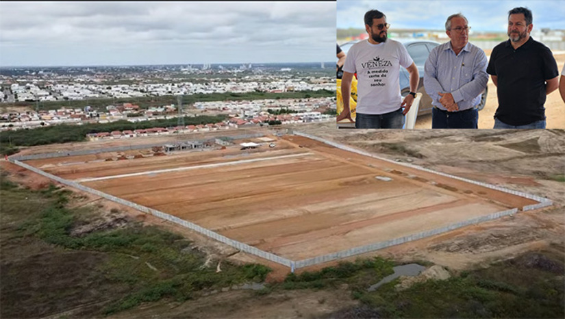   A construção do Veneza Residencial, nas margens da BR 110, saída de Mossoró na direção de Areia Branca, está muito avançado. Já foram concluídos muro e a terraplanagem, estando com obras aceleradas a guarita, as ruas e a área social. A construção das casas deve começar nesta semana e já no próximo ano os primeiros moradores já vão está recebendo as chaves, segundo revelou ao MOSSORÓ HOJE, o empresário Einsten Preston, da Castel Construções.