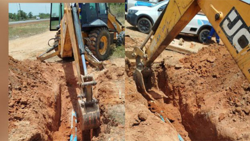 Imagem 1 - A Caern suspendeu temporariamente o abastecimento de água no bairro Rincão, em Mossoró, e nos loteamentos Alto das Brisas, Ecoville, Ninho, Parque Universitário e Portal de Mossoró, para reparar um vazamento na Avenida Francisco Mota. O serviço deve ser concluído até as 17h desta terça-feira (9) e a normalização completa do sistema ocorrerá em até 48 horas. A companhia orienta os moradores a utilizarem a água dos reservatórios de forma racional. Imagem 1 - A Caern suspendeu temporariamente o abastecimento de água no bairro Rincão, em Mossoró, e nos loteamentos Alto das Brisas, Ecoville, Ninho, Parque Universitário e Portal de Mossoró, para reparar um vazamento na Avenida Francisco Mota. O serviço deve ser concluído até as 17h desta terça-feira (9) e a normalização completa do sistema ocorrerá em até 48 horas. A companhia orienta os moradores a utilizarem a água dos reservatórios de forma racional.