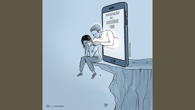   Informações da Organização Mundial da Saúde (dados de 2021) apontam que o suicídio é a 3ª principal causa de morte entre jovens de 15 a 29 anos no mundo. Durante o período, cerca de 73% dos casos ocorreram em países de baixa e média renda. Confira os números na Coluna Esplanada.