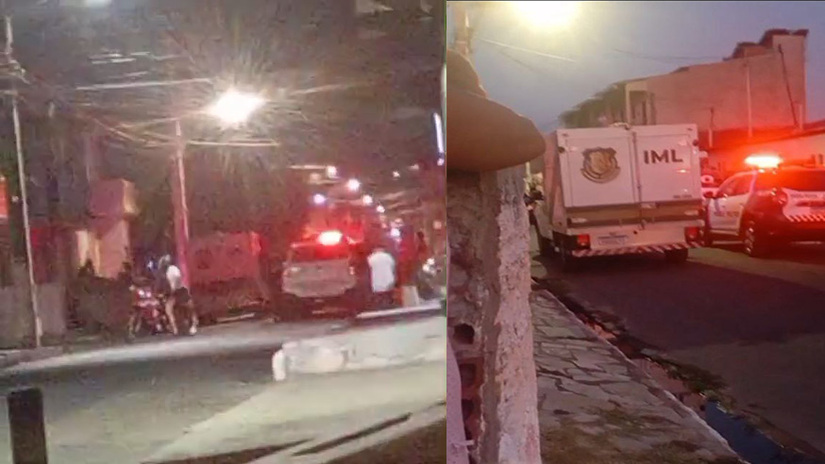 Imagem 1 - Ataque aconteceu durante a madrugada. A ação dos bandidos deixou os moradores do bairro assustados, em função da violência empregada. O corpo da vítima foi removido para exames na sede do ITEP e o caso será investigado em inquérito policial conduzido pela Divisão de Homicídios e Proteção a Pessoa de Mossoró. Imagem 1 - Ataque aconteceu durante a madrugada. A ação dos bandidos deixou os moradores do bairro assustados, em função da violência empregada. O corpo da vítima foi removido para exames na sede do ITEP e o caso será investigado em inquérito policial conduzido pela Divisão de Homicídios e Proteção a Pessoa de Mossoró.