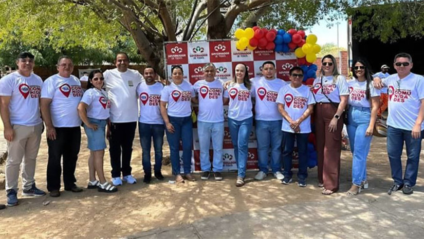 Imagem 1 -  O projeto “Prefeitura nas Comunidades”, acontece na próxima quinta-feira (9), levando diversos serviços gratuitos ao Sítio Camurim, na Escola Municipal Antônia Lopes e Alves, a partir das 9h. A ação visa aproximar o poder público da zona rural, oferecendo atendimentos médicos e odontológicos, corte de cabelo, atividades infantis, assessoria jurídica, atualização do Cadastro Único e distribuição de roupas e cestas básicas. Além do Camurim, moradores de comunidades vizinhas também serão beneficiados