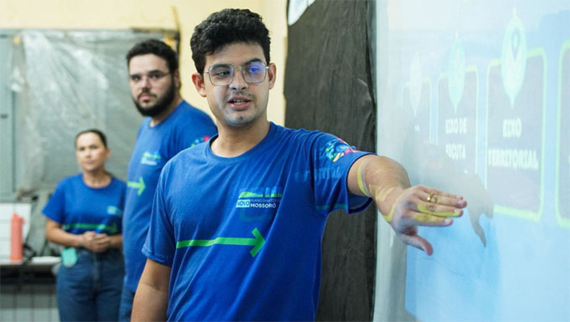 Imagem 1 -  O objetivo da oficina é reunir setores da sociedade civil para debater temas como proteção de áreas verdes, cursos d’água, nascentes e unidades de conservação, área de risco, resíduos sólidos, saneamento ambiental, qualidade do ar, integração das agendas climática e tributação ambiental para o desenvolvimento urbano sustentável. A oficina será realizada nesta quarta-feira (09) na Biblioteca Municipal Ney Pontes, das 18h às 21h.