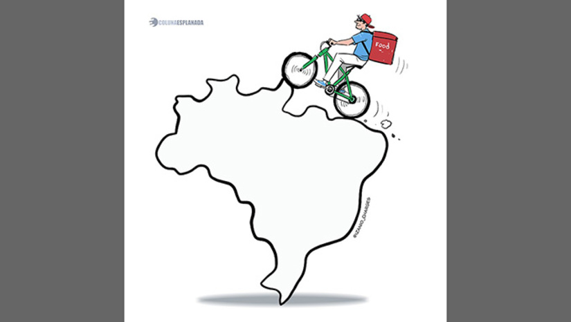 Imagem 1 - Os dados fazem parte do módulo “Trabalho por meio de plataformas digitais 2024” da PNAD Contínua, desenvolvido em parceria com a Unicamp e o Ministério Público do Trabalho. A pesquisa também mostra que 58,3% atuam em aplicativos de transporte, 29,3% em entregas de comida e produtos e 17,8% em serviços gerais ou profissionais Imagem 1 - Os dados fazem parte do módulo “Trabalho por meio de plataformas digitais 2024” da PNAD Contínua, desenvolvido em parceria com a Unicamp e o Ministério Público do Trabalho. A pesquisa também mostra que 58,3% atuam em aplicativos de transporte, 29,3% em entregas de comida e produtos e 17,8% em serviços gerais ou profissionais