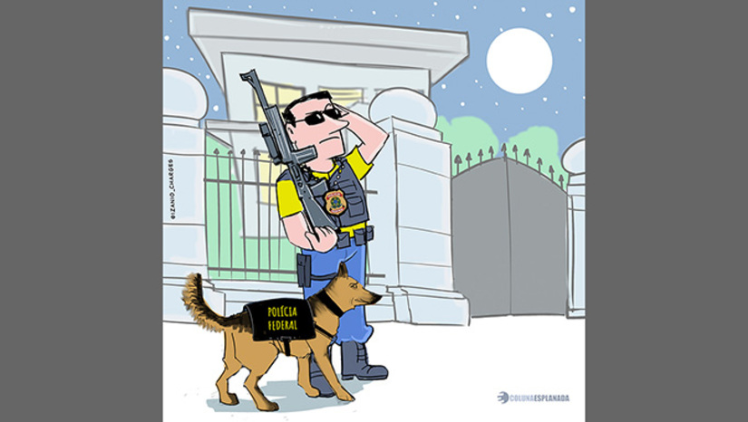   A Polícia Federal tem realizado vigilância até 24h e/ou noturnas com agentes em turnos na porta das casas de alguns ministros do Supremo Tribunal Federal, no Lago Sul, em Brasília. A PF judiciária virou quase uma “guarda patrimonial”. Procurada em setembro pela Coluna, a assessoria da PF comunicou que as informações são mantidas em sigilo devido à segurança dos protegidos. E agora, quer cobrar a conta dos reis do STF.