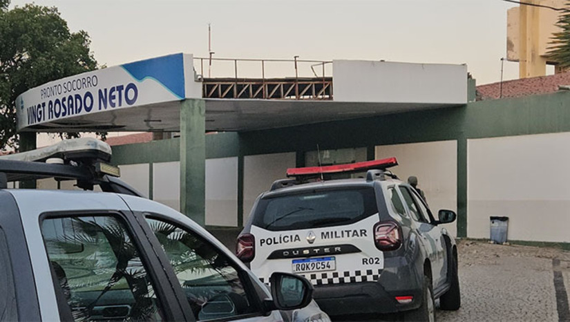   Dois estão hospitalizados e cinco, que estavam com eles, incluindo dois menores, foram conduzidos para a Delegacia de Plantão, em Mossoró-RN. Com os suspeitos, foram apreendidas três pistolas um revolver e uma espingarda calibre 12. A Operação começou no final da tarde e tende a continuar com o trabalho de investigação da Policia Civil, com base nas informações que foram levantadas pela Policia Militar dos suspeitos.