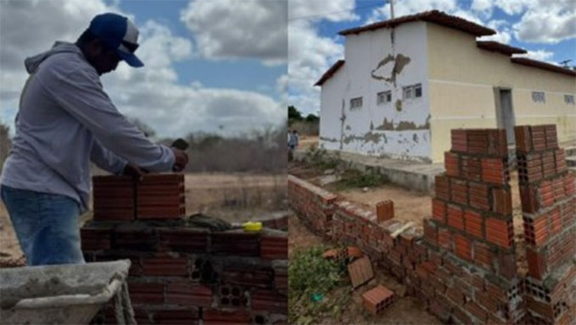   Entre os serviços realizados na UBS estão a construção de muro, correção do forro de PVC, retirada de rachaduras, troca de portas e pintura geral, garantindo mais segurança, conforto e qualidade para servidores e usuários. Em cerca de 30 dias, as famílias do Atoleiro e de comunidades vizinhas poderão contar com uma UBS totalmente revitalizada, oferecendo um ambiente mais acolhedor e adequado para o atendimento à população.