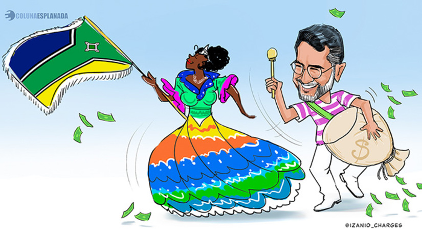   Com um dos mais baixos Índices de Desenvolvimento Humano do Brasil, enquanto vê o carimbó do Pará dançando sobre bilhões de reais da COP30 e a vizinha Guiana prosperando em bilhões de dólares pela exploração do petróleo, o Governo do Amapá decidiu contribuir para a baixa estima da população que sofre sem emprego e renda. O Governo vai pagar R$ 10 milhões (isso mesmo) à agremiação Escola de Samba Mangueira, do Rio de Janeiro, para ser o enredo como homenageada no Carnaval de 2026 na Marquês de Sapucaí – evento privado e controlado por liga de contraventores. A decisão foi do governador Clécio Luís (ex-PSOL e hoje no Solidariedade), apoiado pelo presidente do Senado, Davi Alcolumbre (União), seu conterrâneo, conforme noticiado pelo portal Infomoney. Procurado por e-mail, o gabinete do governador não se posicionou. A Coluna perguntou se o Ministério Público estadual vai questionar o investimento, e o ritmo até este momento é de silêncio nessa arquibancada. Veja mais no MH