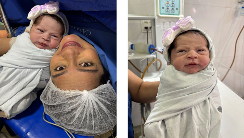   O parto foi realizado no Hospital Maternidade Almeida Castro, em Mossoró-RN. Maitê nasceu de parto cesáreo, medindo 47cm e pesando 3,658 quilos, sob os cuidados dos obstetras Tiago Menezes e Clélio Sena, com auxílio do anestesiologista Daniel Queiroz, para a felicidade dos pais Jhonatan Gomes de Oliveira e Mariele Monique de Oliveira, residentes no município de Assu-RN.