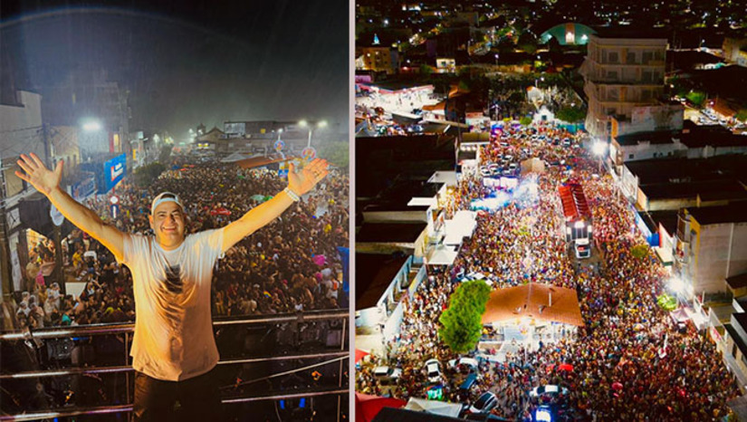 Imagem 1 - O carnaval de 2026, de Apodi, começou na sexta-feira, com o show memorável de Xand Avião, que é de Apodi-RN, e foi encerrado já na madrugada desta quarta-feira, com a banda Grafith. O maior público foi do cantor Luan Santana, na segunda-feira. “Quero agradecer, de forma muito especial, a cada profissional da saúde, da limpeza, da segurança e a todas as equipes que trabalharam incansavelmente para que esse carnaval acontecesse com excelência. Imagem 1 - O carnaval de 2026, de Apodi, começou na sexta-feira, com o show memorável de Xand Avião, que é de Apodi-RN, e foi encerrado já na madrugada desta quarta-feira, com a banda Grafith. O maior público foi do cantor Luan Santana, na segunda-feira. “Quero agradecer, de forma muito especial, a cada profissional da saúde, da limpeza, da segurança e a todas as equipes que trabalharam incansavelmente para que esse carnaval acontecesse com excelência.