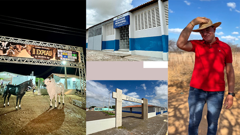   Prefeito Raimundo Pezão conseguiu reconstruir a cidade de Umarizal nos últimos cinco anos, com grandes obras de infraestrutura, como o Instituto Federal de Educação Tecnológica, creche modelo, pavimentação asfáltica e paralelepípedo, a sede da Prefeitura Municipal e o forte apoio ao homem do campo, seja com estradas, com apoio no preparo da terra ou instalando sistema de abastecimento de água potável, o que ele faz pessoalmente. O investimento nas estruturas que serão entregues nesta terça-feira, 3, foi feito com recursos repassados pelo então ministro Rogério Marinho, ainda no governo Bolsonaro, com contrapartida significativa da Prefeitura de Umarizal.