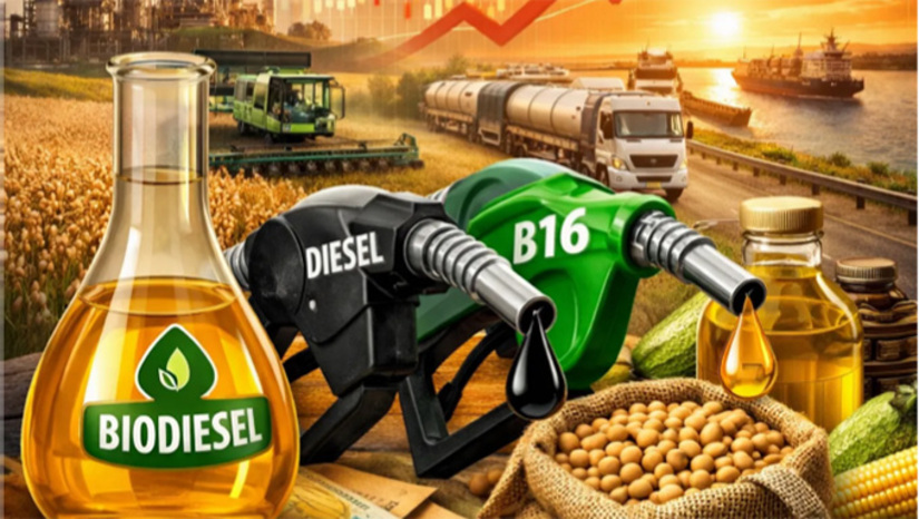   O biodiesel brasileiro costuma ter custo superior ao do diesel mineral. Isso ocorre principalmente porque sua principal matéria-prima é o óleo de soja, um produto com preço elevado e fortemente influenciado pelo mercado internacional de alimentos. Esse detalhe muda completamente a natureza do debate.  Mais de 65% do biodiesel produzido no Brasil utiliza óleo de soja. Ao aumentar a mistura obrigatória, o governo cria uma demanda garantida por lei para essa matéria-prima. Em outras palavras, estabelece um mercado cativo. Isso significa que a política de biodiesel não é apenas uma política energética. É também uma política agrícola e industrial. E isso tem consequências.