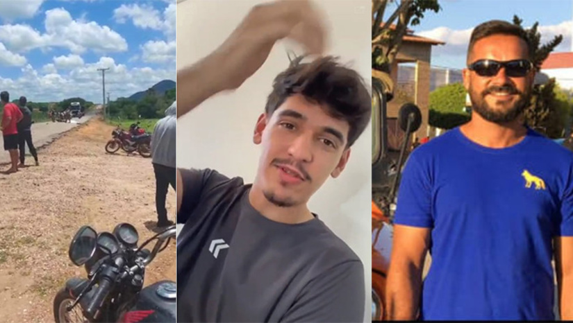   As vítimas são o universitário André Queiroz, de Lucrécia-RN, e o cidadão Pedro Gomes, de Almino Afonso-RN. André faleceu no local e Pedro ainda foi socorrido pelo SAMU, com vida, para o Hospital Regional Tarcísio Maia, em Mossoró-RN, mas não resistiu aos ferimentos. As causas do acidente serão investigadas pelo delegado de Patu-RN.