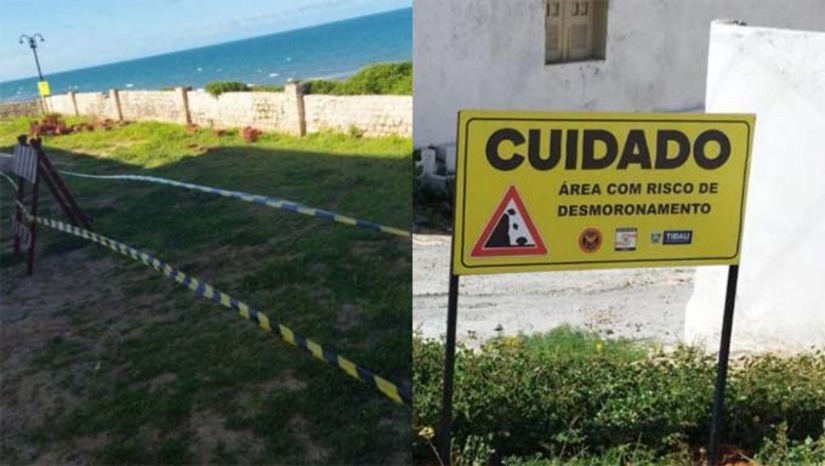   As equipes avaliaram a área e adotaram medidas imediatas de segurança, como mapeamento do local, instalação de placas de alerta, isolamento da área mais crítica e orientação aos moradores próximos. No dia 9 de março, foi realizada uma reunião com representantes da Defesa Civil, engenheiros, Secretaria de Obras e Meio Ambiente para definir novas ações. Entre as decisões, está a solicitação de apoio técnico à Defesa Civil do Estado do Rio Grande do Norte para realizar um estudo sobre as falésias da região e orientar medidas preventivas e educativas. A Prefeitura reforçou que a população deve respeitar a sinalização e evitar se aproximar da área até a conclusão dos estudos.