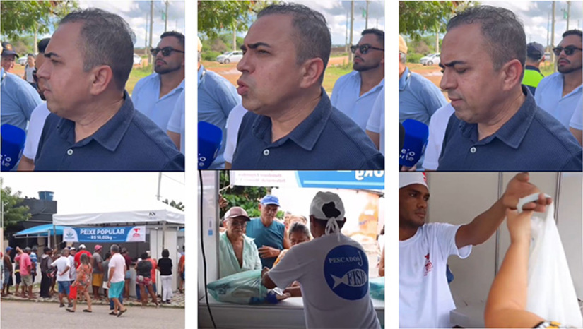 Imagem 1 - A Prefeitura não vai aumentar o valor do quilo do peixe, que continuará acessível para a população, sendo vendido por R$ 10. Cada cidadão pode comprar 4 quilos. A novidade é que o pescado chegará ao consumidor já pesado e embalado, sem necessidade de balança, o que vai agilizar o atendimento e diminuir o tempo de espera nas filas nos 14 pontos na cidade e na zona rural Imagem 1 - A Prefeitura não vai aumentar o valor do quilo do peixe, que continuará acessível para a população, sendo vendido por R$ 10. Cada cidadão pode comprar 4 quilos. A novidade é que o pescado chegará ao consumidor já pesado e embalado, sem necessidade de balança, o que vai agilizar o atendimento e diminuir o tempo de espera nas filas nos 14 pontos na cidade e na zona rural