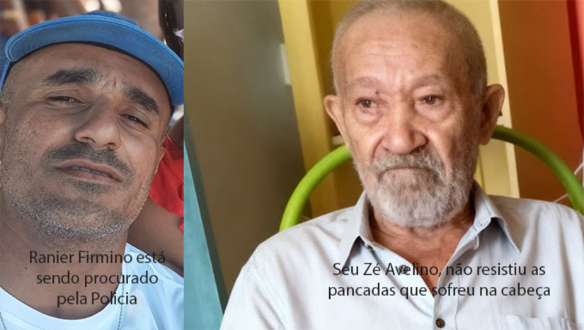 Imagem 1 - Seu Zé Avelino estava ao lado da esposa Chiquinha Brazão tomando sol no início da manhã deste sábado, 28, quando foram atacados a pauladas. Seu Zé Avelino não resistiu e Dona Chiquinha está internada no HRTM. O Crime revoltou a comunidade. A Policia está fazendo buscas para prender o autor do crime, que é conhecido por Ranier Firmino, parente da vítima. Imagem 1 - Seu Zé Avelino estava ao lado da esposa Chiquinha Brazão tomando sol no início da manhã deste sábado, 28, quando foram atacados a pauladas. Seu Zé Avelino não resistiu e Dona Chiquinha está internada no HRTM. O Crime revoltou a comunidade. A Policia está fazendo buscas para prender o autor do crime, que é conhecido por Ranier Firmino, parente da vítima.