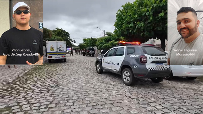 Imagem 1 -  No início da manhã de terça-feira, dia 31 de março de 2026, o jovem Vitor Gabriel de Oliveira Freitas, de 22 anos, foi morto dentro do Cemitério de Governador Dix Sept Rosado. No final da tarde do mesmo dia, Wdnio Filgueira Santiago, de 39 anos, foi morto a tiros perto do Ferro Velho do Eugênio, na estrada da Raiz, no bairro Santo Antônio. No mesmo bairro, já na madrugada desta quarta-feira, primeiro de abril de 2026, uma moradora de rua foi morta a tiros perto da Praça do Livro, da Avenida Rio Branco. Os três casos estão sendo investigados pela Policia Civil.