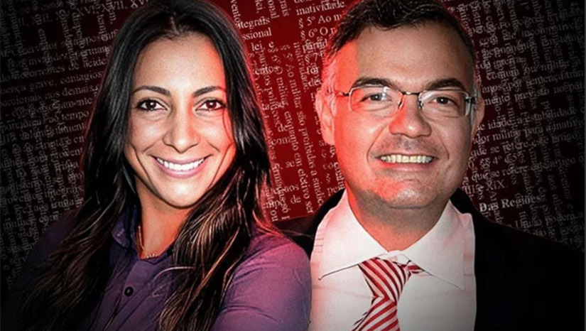   Os sócios Ana Patrícia Leão e Eugênio Kruschevsky são os advogados de Fabiana Gordilho - Foto: Imagem ilustrativa criada por IA