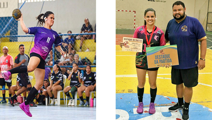   Natural de Mossoró, Josy Alves vem se consolidando como um dos grandes nomes do handebol na região Nordeste. Com uma carreira marcada por disciplina e resultados expressivos, a atleta já conquistou dezenas medalhas em competições locais, regionais e nacionais, além de ter sido eleita, em diversas ocasiões, melhor jogadora em torneios que participou.