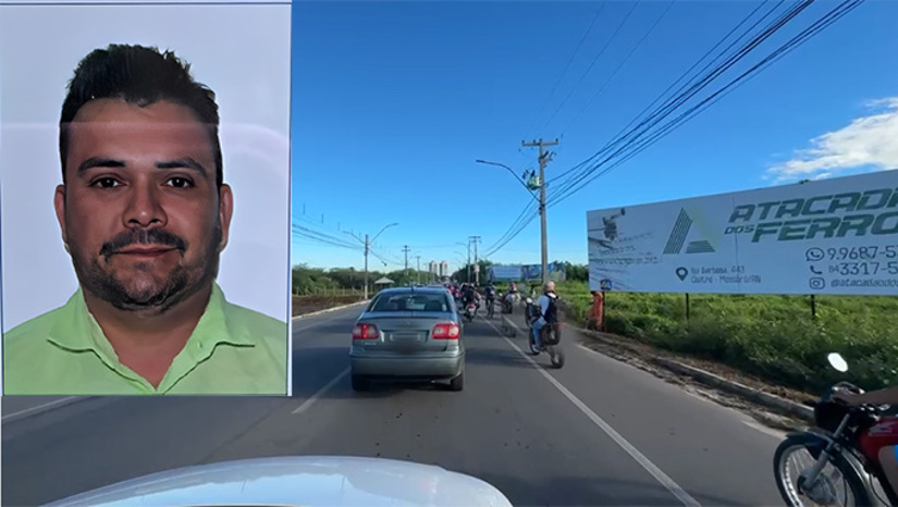 Imagem 1 - Crime aconteceu no início da manhã desta quinta-feira, 21. A vítima Wedson Souza dos Santos, de 42 anos, comerciante, sofreu tiros de pistola e chegou a ser socorrido pelo SAMU, mas não resistiu aos ferimentos. A policia foi acionada para investigar o caso. Trata-se do caso de Conduta Violenta Letal e Intancional de número 65 neste ano de 2026, em Mossoró, mais que o dobro deste tipo de ocorrência no mesmo período de 2025. Imagem 1 - Crime aconteceu no início da manhã desta quinta-feira, 21. A vítima Wedson Souza dos Santos, de 42 anos, comerciante, sofreu tiros de pistola e chegou a ser socorrido pelo SAMU, mas não resistiu aos ferimentos. A policia foi acionada para investigar o caso. Trata-se do caso de Conduta Violenta Letal e Intancional de número 65 neste ano de 2026, em Mossoró, mais que o dobro deste tipo de ocorrência no mesmo período de 2025.