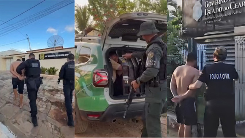 Imagem 1 -  Na mesma ocasião do assassinato do empresário Isomar Cesário, em São Miguel, também foi morto o jovem Miqueias Oliveira, de 19 anos, com uma “bala perdida”. Um PM que estava à paisana na loja de carros de Isomar, matou um dos dois pistoleiros. Nesta terça-feira, 2, a polícia Civil do RN anunciou a prisão de três suspeitos, sendo o segundo pistoleiro, o que planejou e o que ajudou, num trabalho em parceria com a polícia cearense. Os policiais são impedidos pela Lei Nº 13.869/2019, de informar os nomes dos investigados. Qualquer informação sobre este caso ou qualquer outro que possa ajudar a polícia, informar no 181. 