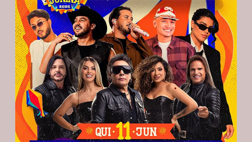   Nesta quinta-feira (11), o "Mossoró Cidade Junina" (MCJ) inicia a temporada de grandes shows na Estação das Artes Poeta Elizeu Ventania. Além disso, há estreia do espetáculo "Chuva de Bala no País de Mossoró", e ainda, atrações nos polos Cidadela, Poeta Antônio Francisco e Arena das Quadrilhas. 