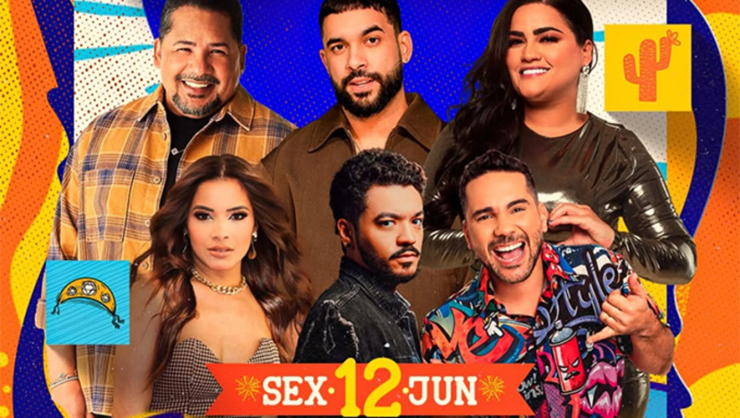   Na Estação das Artes Poeta Elizeu Ventania, os grandes shows começam partir das 19h. As atrações são: Crys Saraiva, André Luvi, Zezo, Mara Pavanelly, Henry Freitas e Dj Carriel. No Adro da Igreja de São Vicente tem mais uma exibição do espetáculo "Chuva de Bala no País de Mossoró", às 21h, logo após a novena. O MCJ também oferta música ao vivo em dois palcos no Polo Cidadela. Na Arena Deodete Dias, os grupos de quadrilhas juninas dão sequência às disputas.