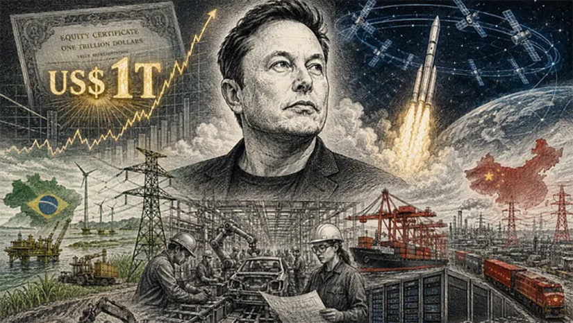   O feito de Musk é extraordinário e merece ser estudado. O que não merece ser aceito sem reflexão é a ideia de que o enriquecimento patrimonial, por si só, represente o ápice desejável de uma sociedade. Riqueza financeira importa. Capital importa. Mercado importa. Mas todos devem servir a uma finalidade maior: produzir desenvolvimento, inovação, autonomia estratégica e melhoria concreta da vida das pessoas.  Talvez a pergunta mais importante diante do primeiro trilionário da história não seja como alguém conseguiu acumular tanto patrimônio. A pergunta decisiva é outra: que tipo de sociedade estamos formando quando passamos a admirar mais quem detém ativos do que quem produz a riqueza real que sustenta esses ativos?